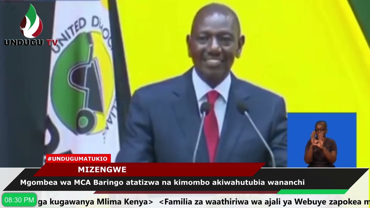 Mgombea wa MCA Baringo atatizwa na kimombo akiwahutubia wananchi