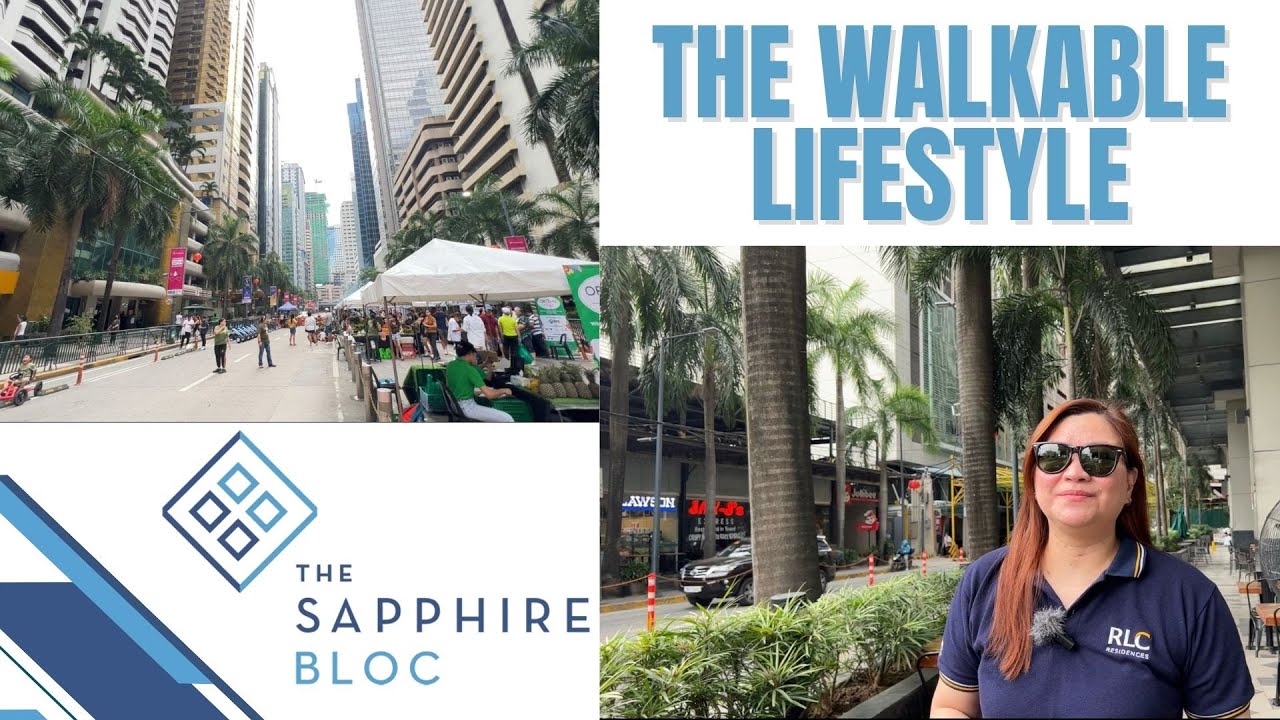 The Walkable Lifestyle at The Sapphire Bloc Ortigas