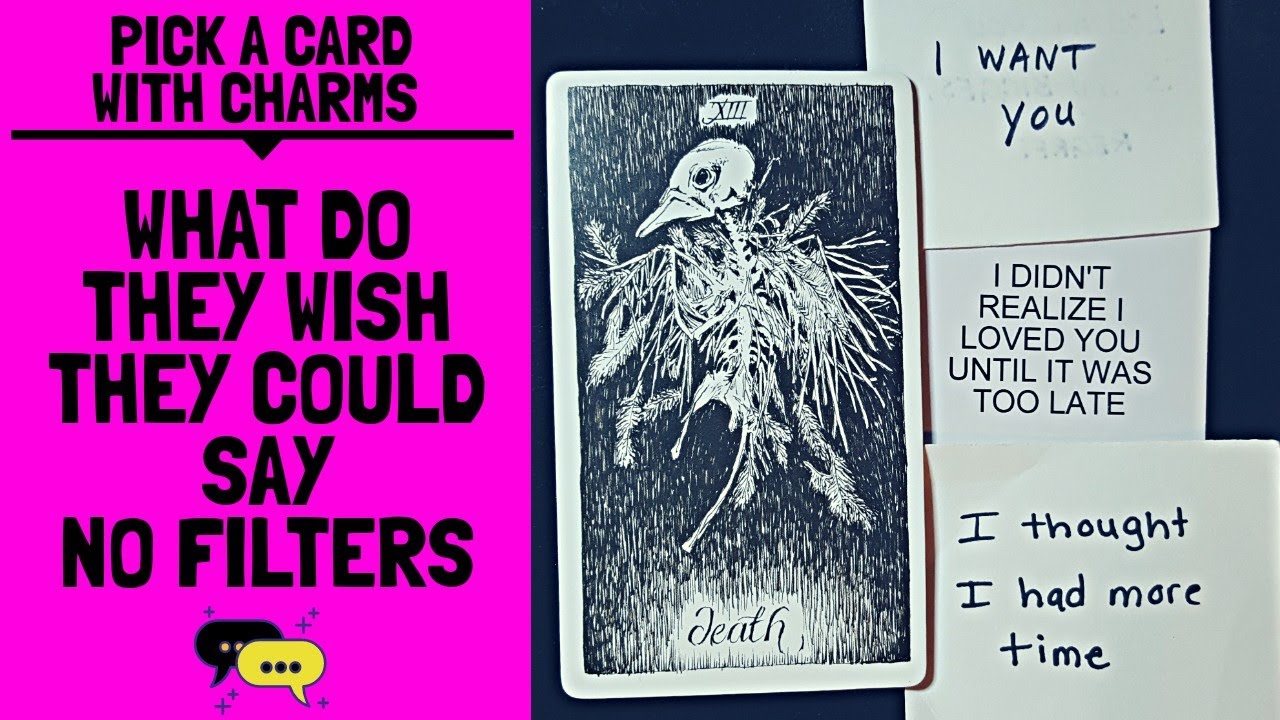 🗣🌷🔥WHAT DO THEY WISH THEY COULD SAY: NO FILTERS💔🔥🗣|🔮CHARM PICK A CARD🔮