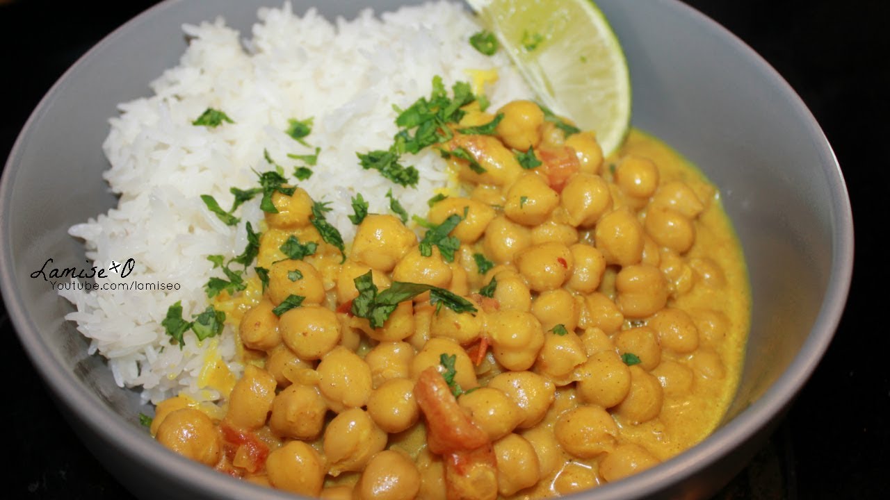 Easy Curry Coconut Chickpea Recipe | Vegan Recipe | Episode 222