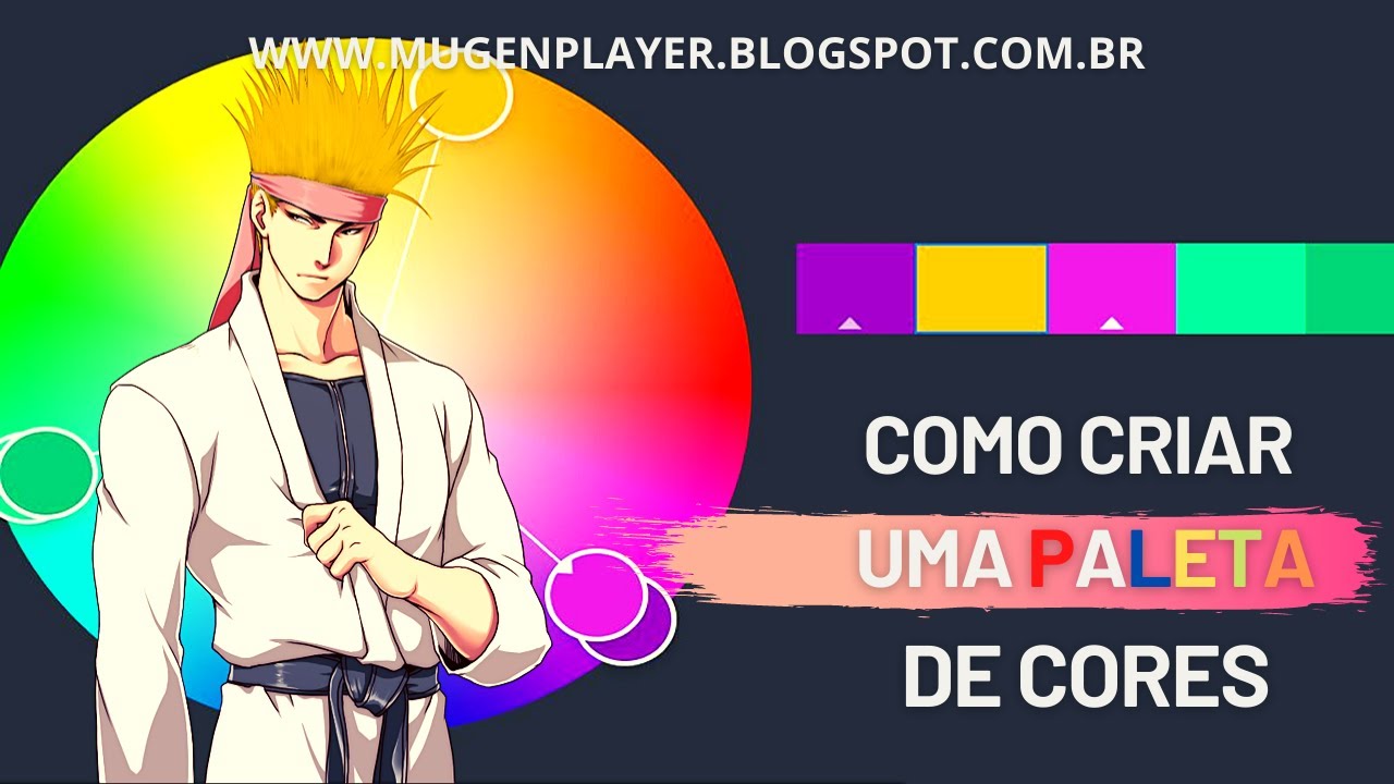 COMO CRIAR UMA PALETA DE CORES PARA O SEU PERSONAGEM MUGEN