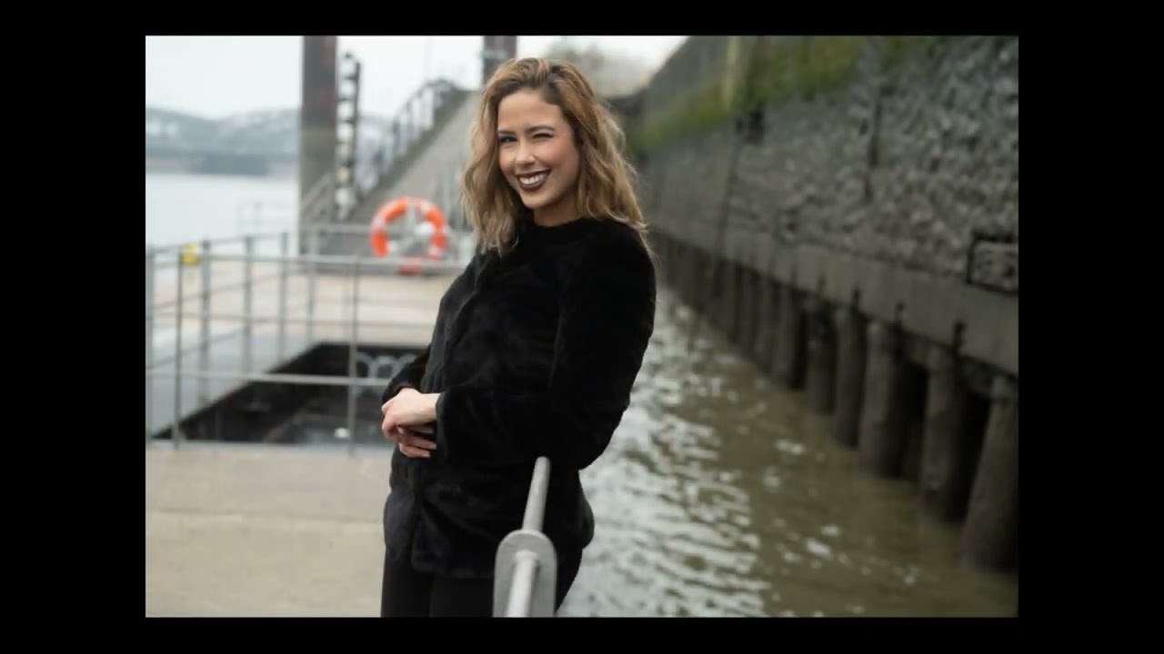 Brasil Shooting am Anlger Süderelbe Hamburger Hafen mit Caroline und Yasmin auf TFP Vertrag