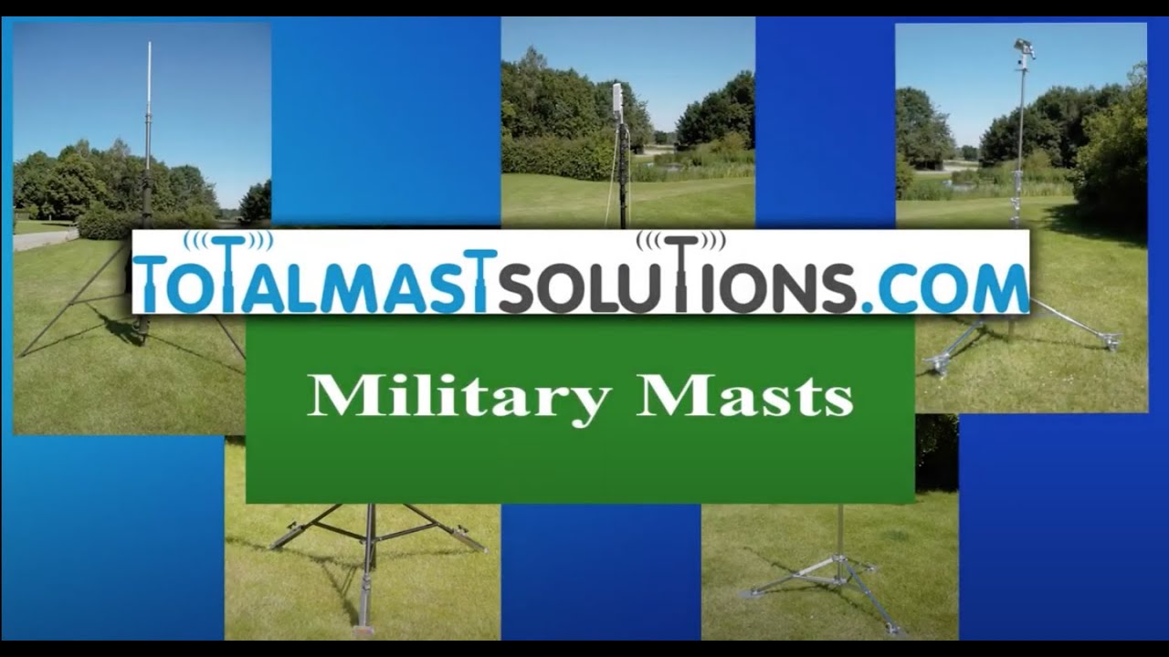 Military Mast Set Up | Total Mast Solutions