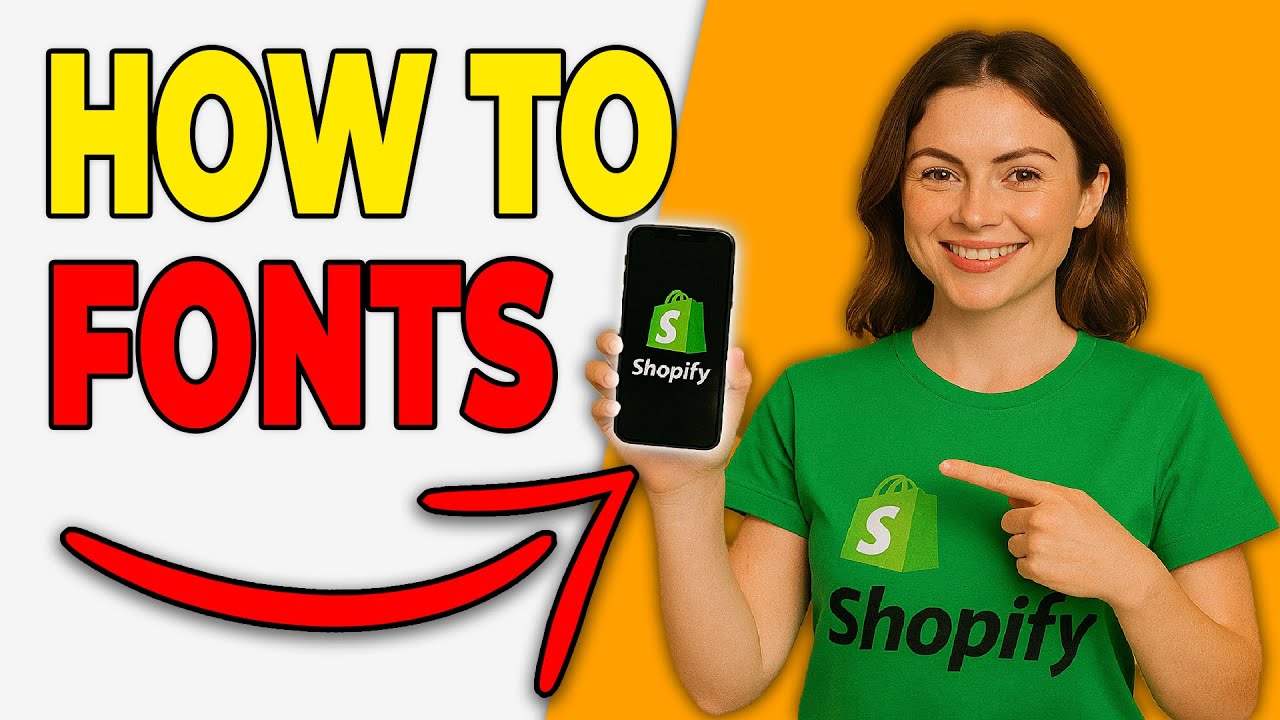 Как добавить пользовательские шрифты в магазин Shopify (простая настройка 2026)