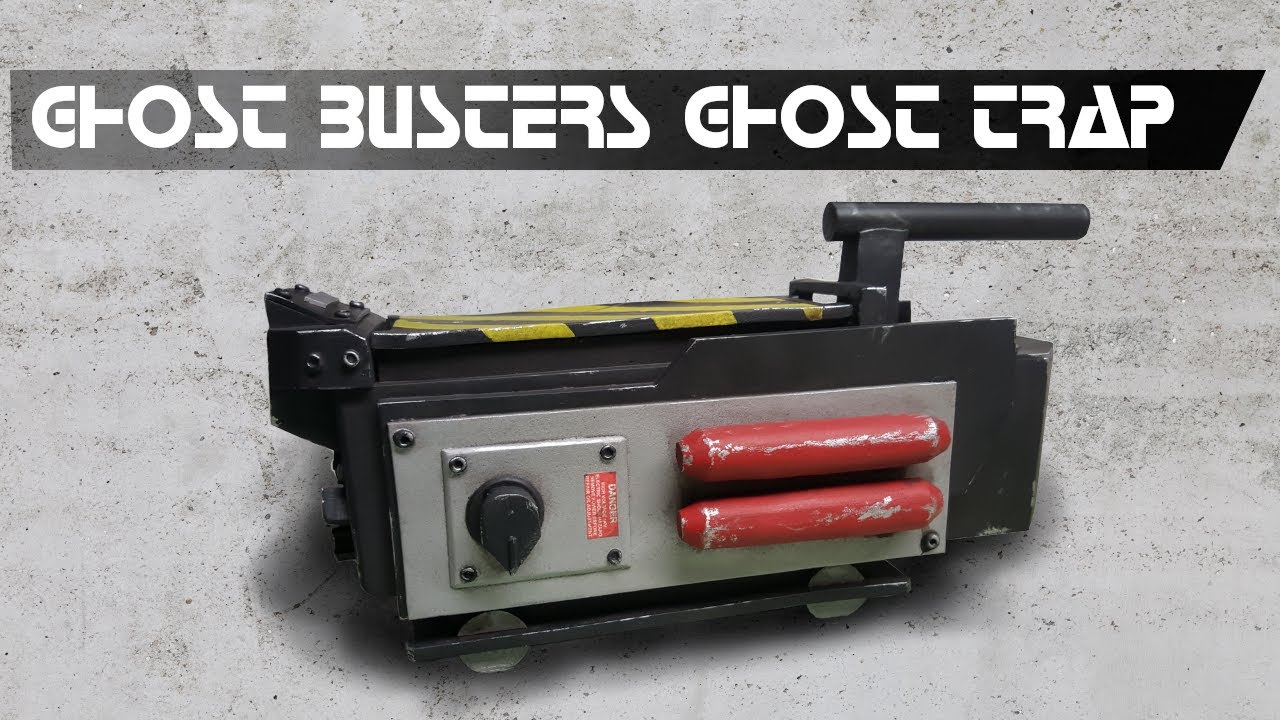 Ghost Busters Ghost Trap DIY Foam Build