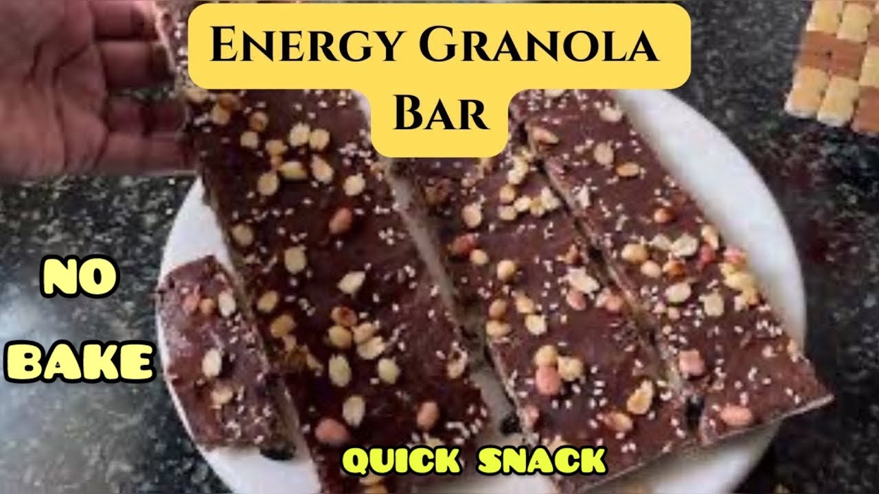 Must try this Weight Loss Granola Bar Snack Recipe