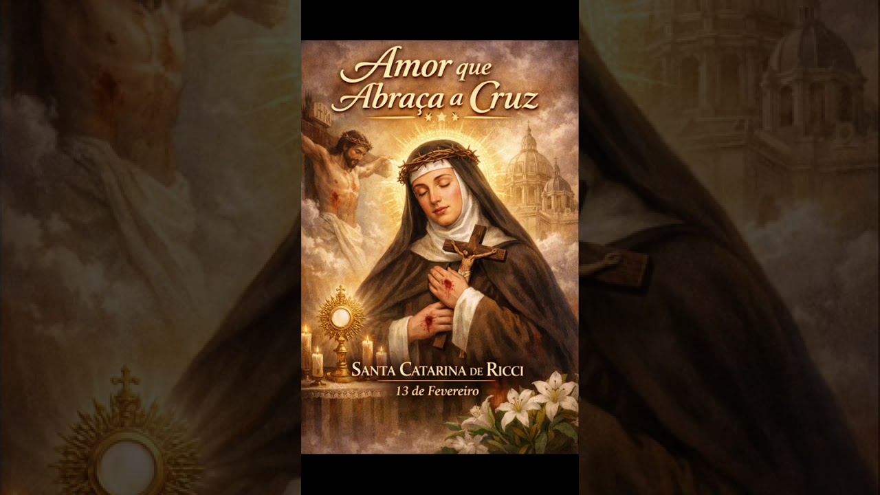  Dia de Santa Catarina de Ricci #SantodoDia #SantaCatarinaDeRicci  #MusicaCatolica #Fe     