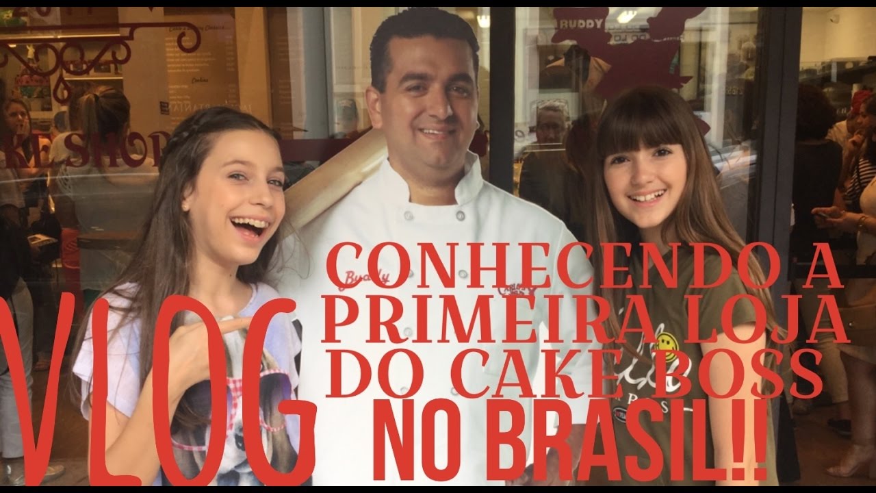 VLOG: Abriu a primeira loja do CAKE BOSS no Brasil!! | Hi Girls Sisters