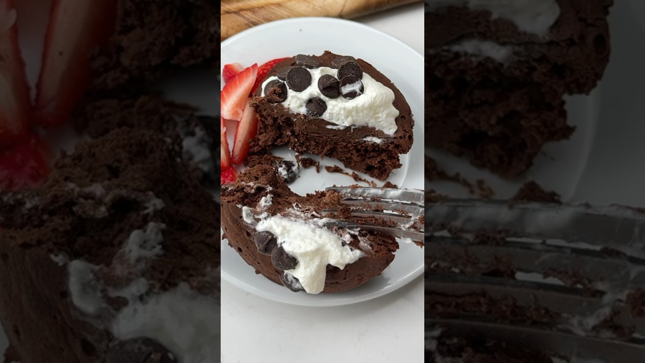 Шоколадный чизкейк с высоким содержанием белка 😋🍫🍰
