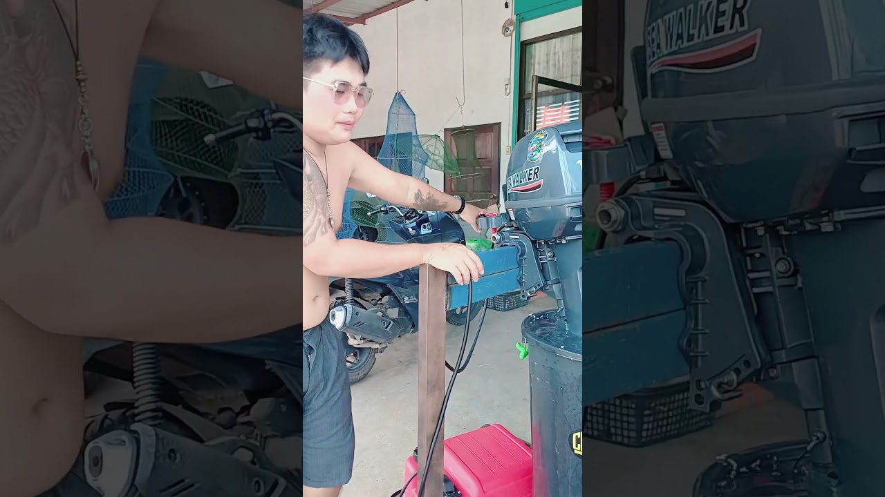 รีวิวเครื่องเรือ Sea Walker 15 แรง