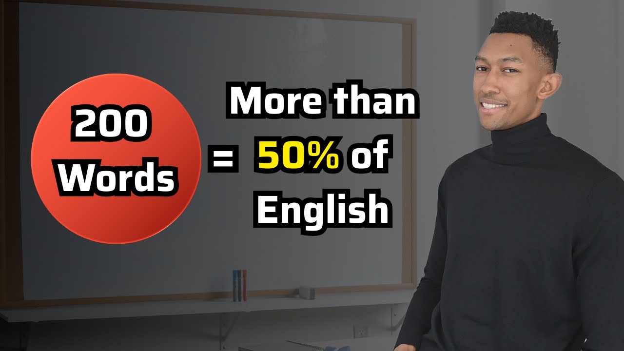 The 200 Most Common Words In English (A1-B2 Vocabulary)