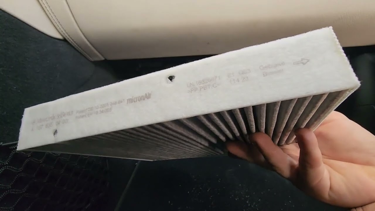 MERCEDES GLS AMG MAYBACH X167 4MATIC DUST CABIN POLLEN AC HVAC FILTER HOW TO SERVICE CHANGE REPLACE