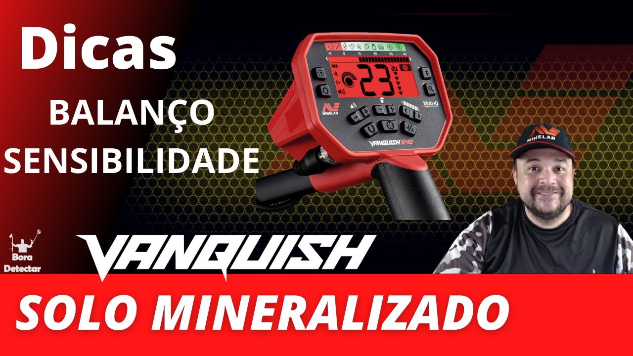 Dificuldade com Vanquish solo mineralizado interferência solução