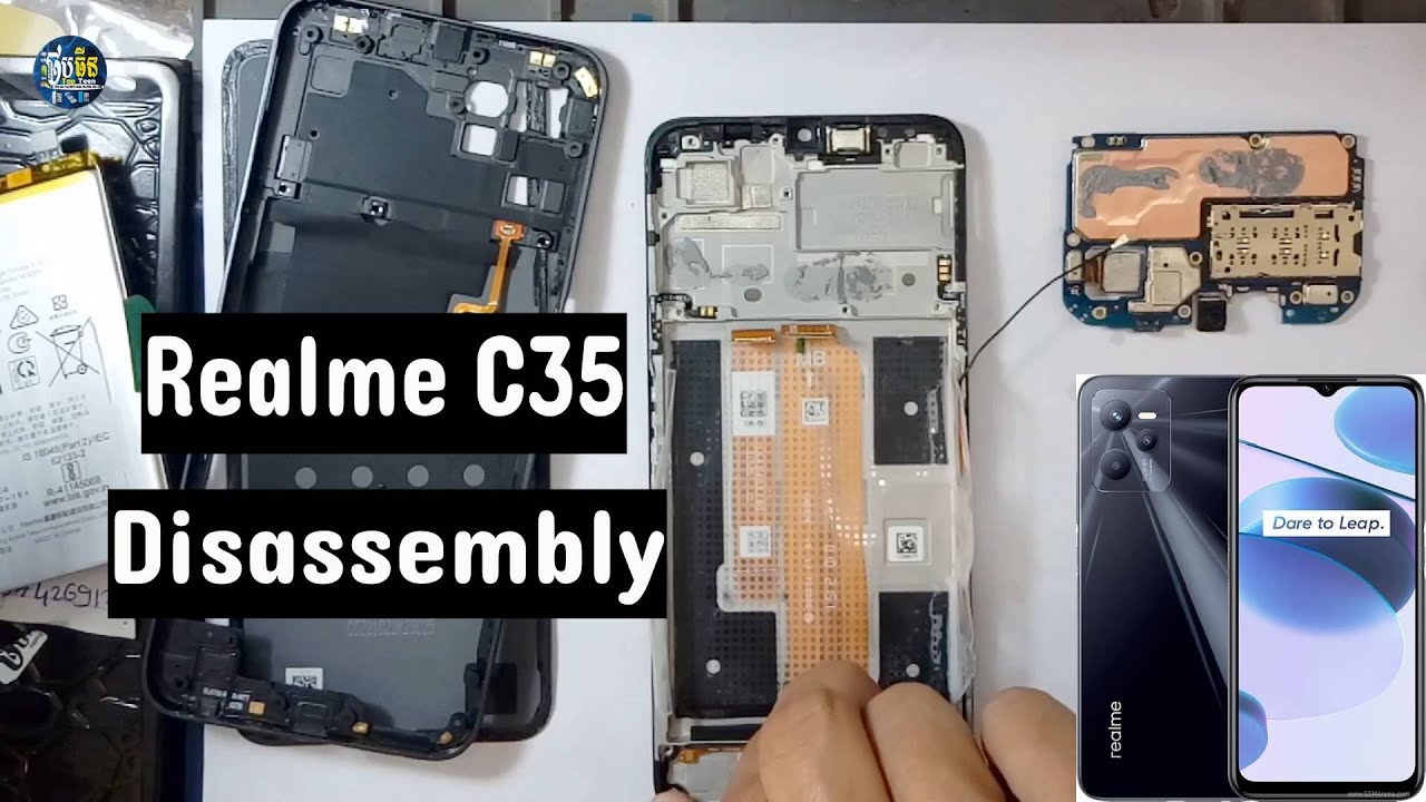 Realme C35 disassembly