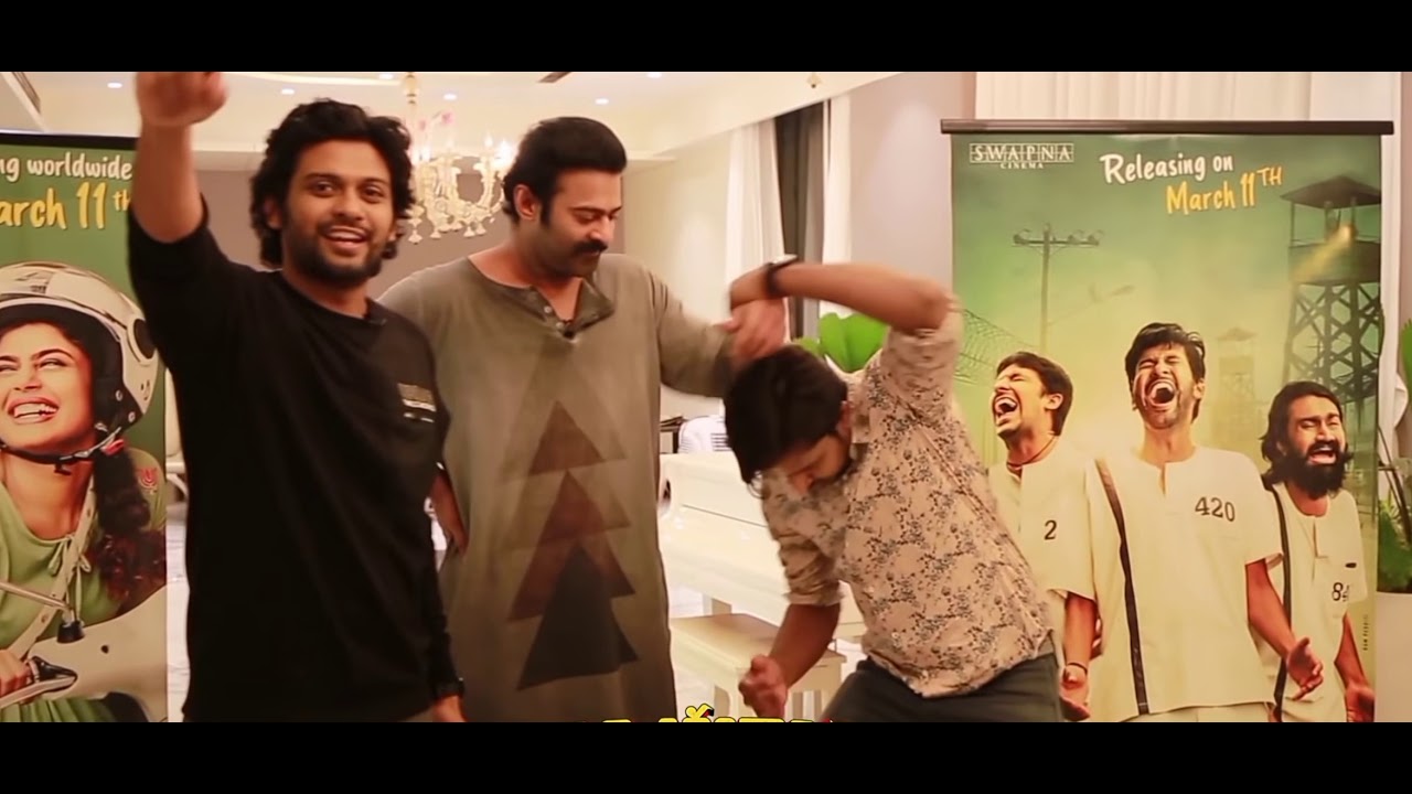 Prabhas hilarious fun with jathi ratnalu team || Naveen polishetty || Prabhas || Faria Abdullah ||