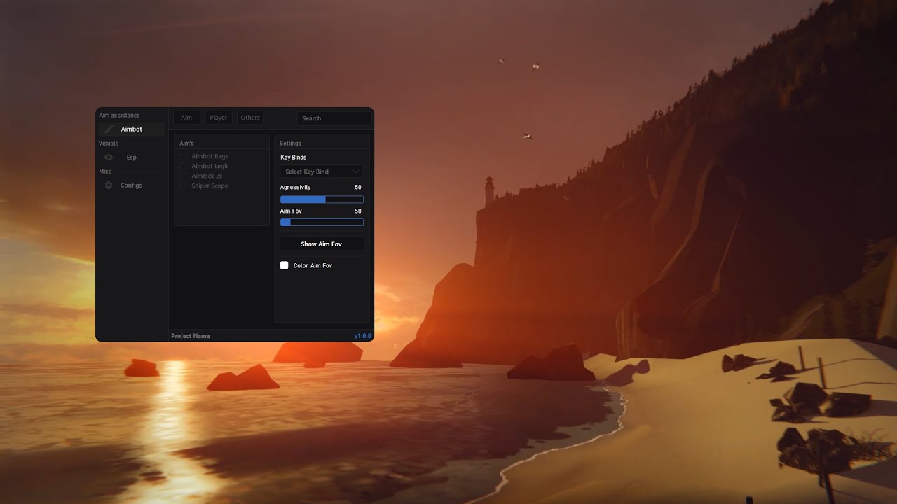C# Menu Desing | Imgui
