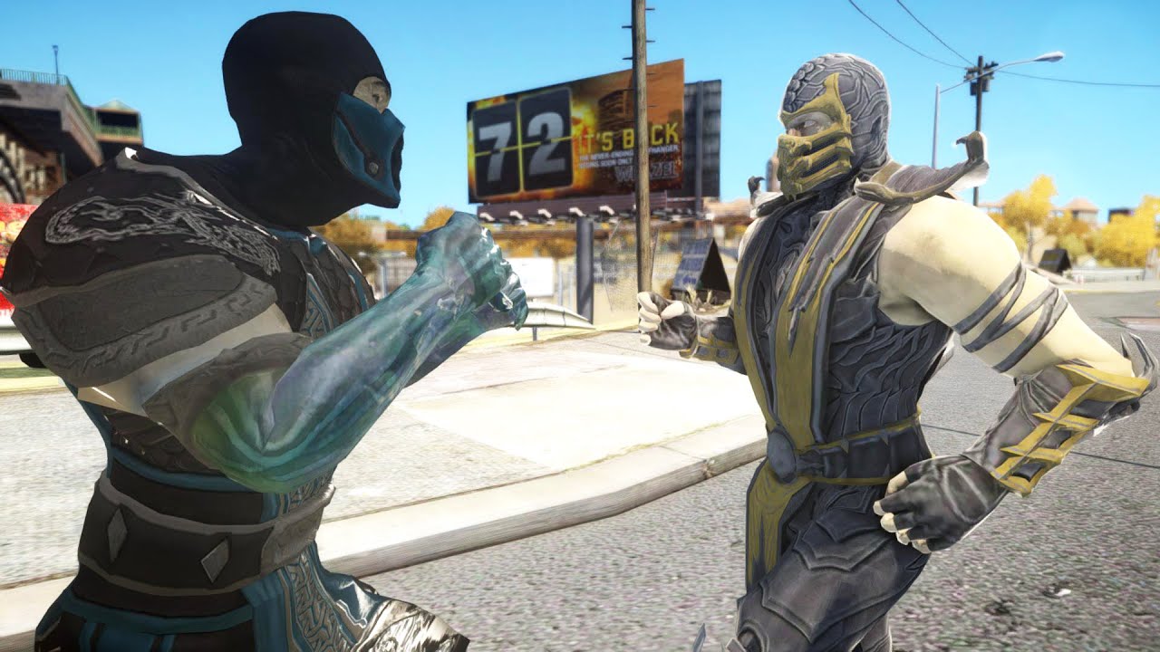 Scorpion VS Sub-Zero - Epic Mortal Kombat