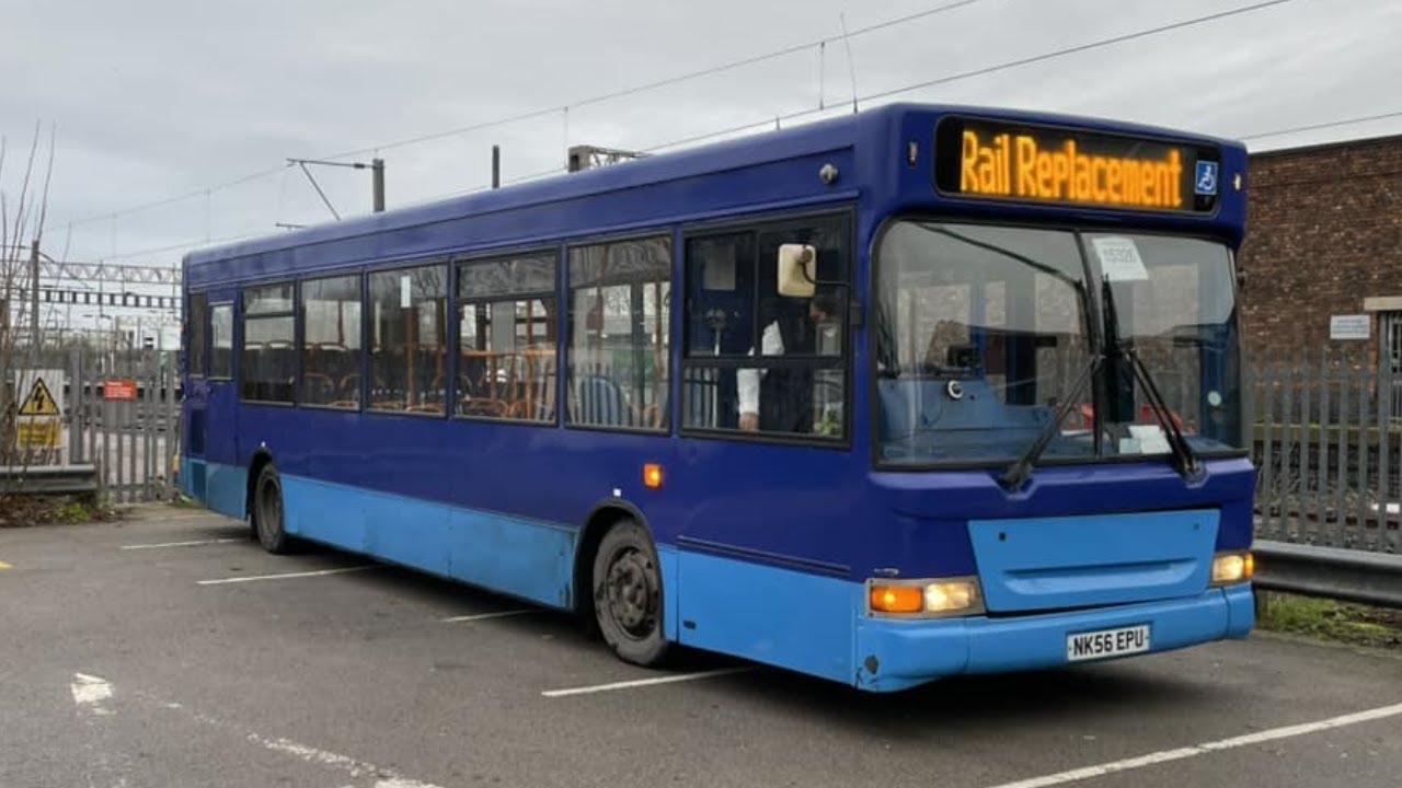Guru Travel (Rail Replacement) Coventry to Nuneaton (NK56 EPU)