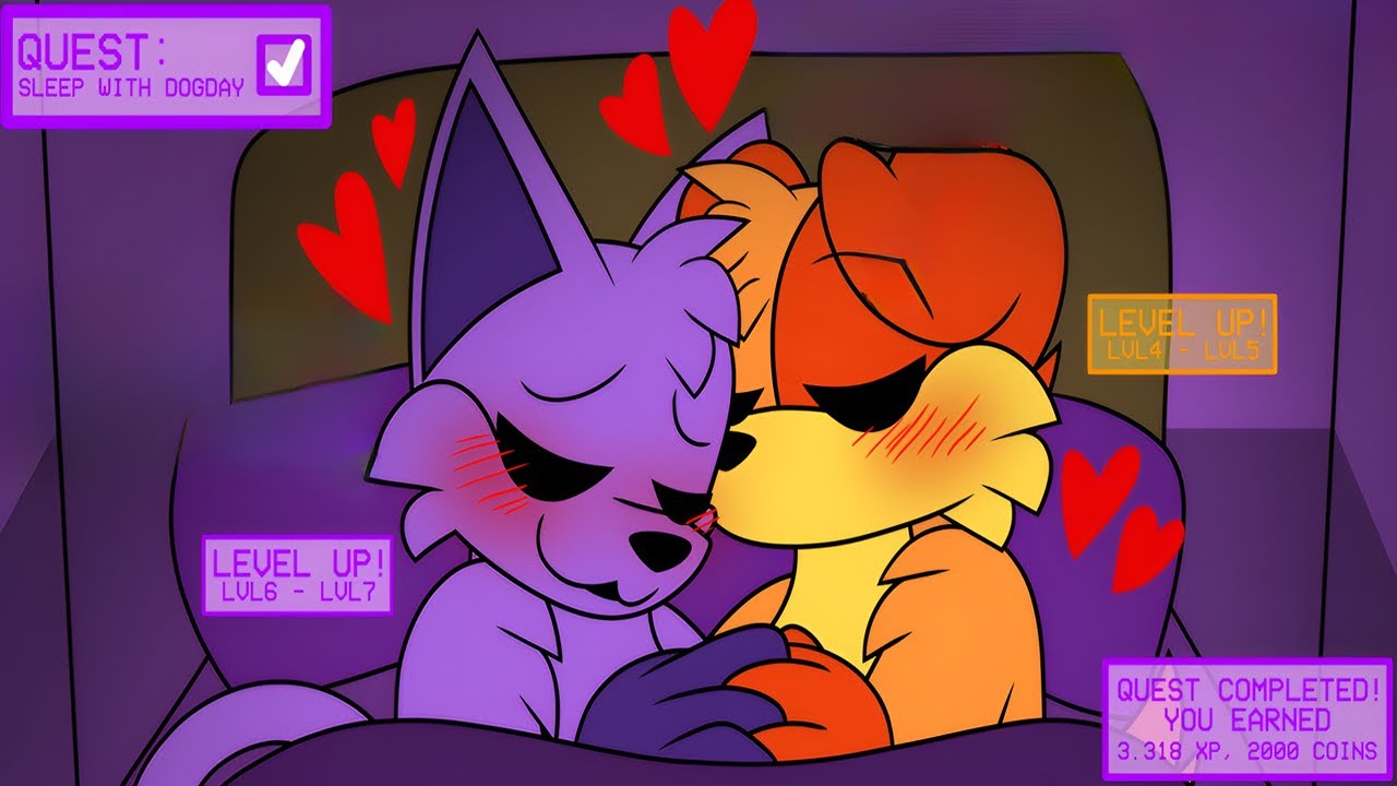Dogday x Catnap  Daynap Simulator!!   | Poppy Playtime Chapter 3 Comic Dub