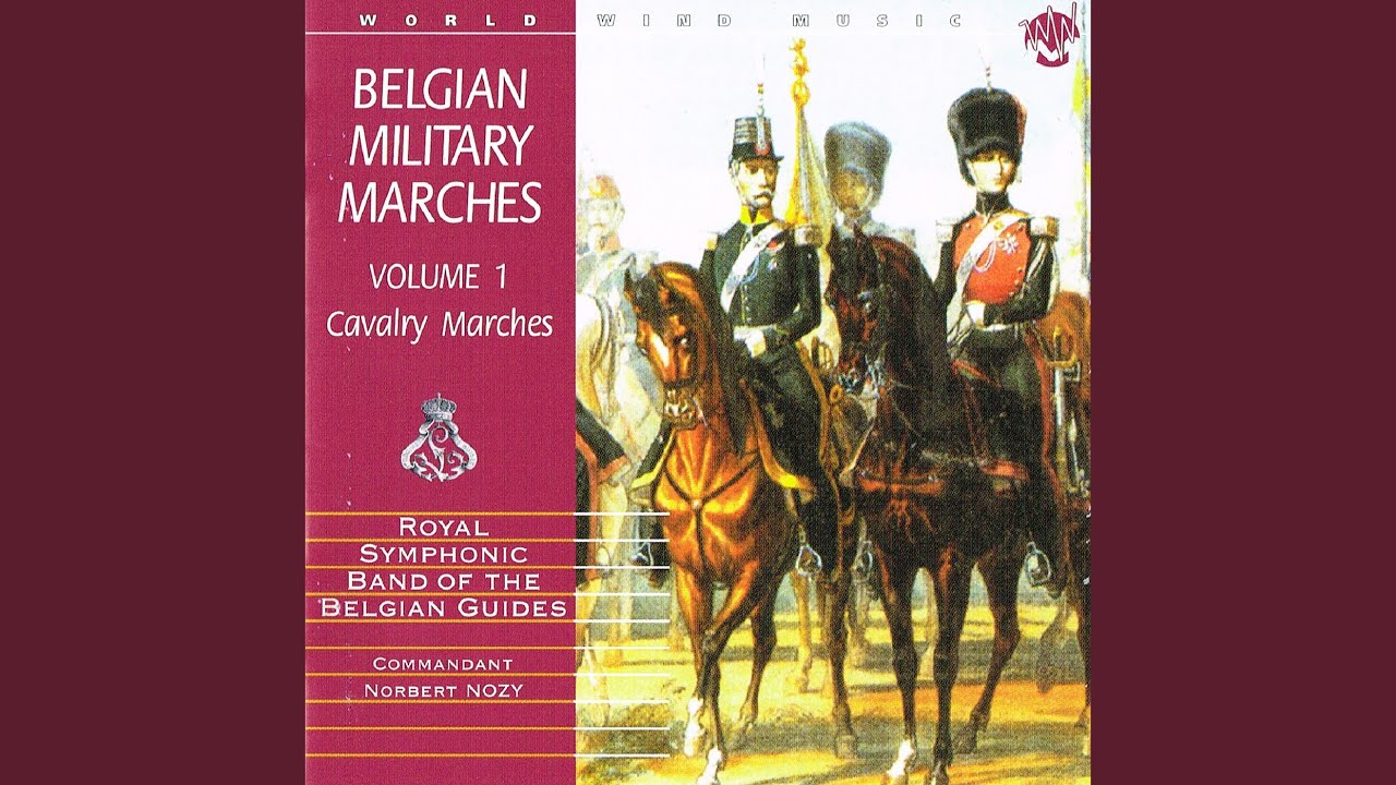 March of the 4th Squadron of the 1st Guides Regiment
