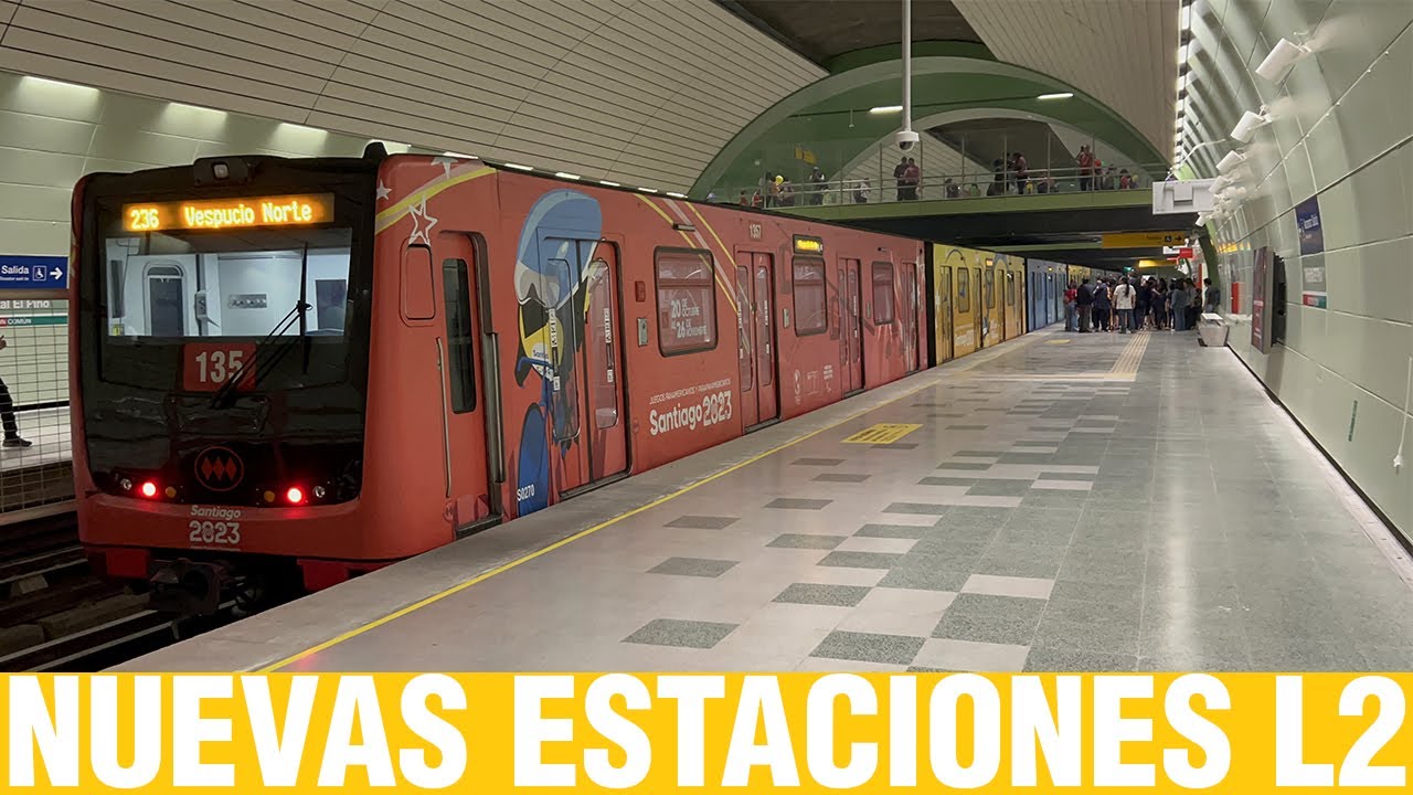 Metro De Santiago | Inauguración Extensión Línea 2