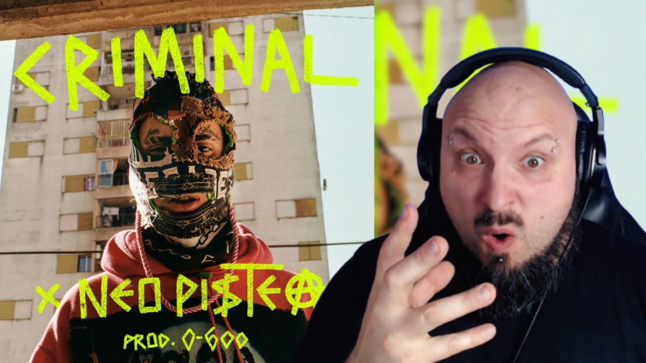 Neo Pistea - Criminal // BATERISTA REACCIONA // Nacho Lahuerta