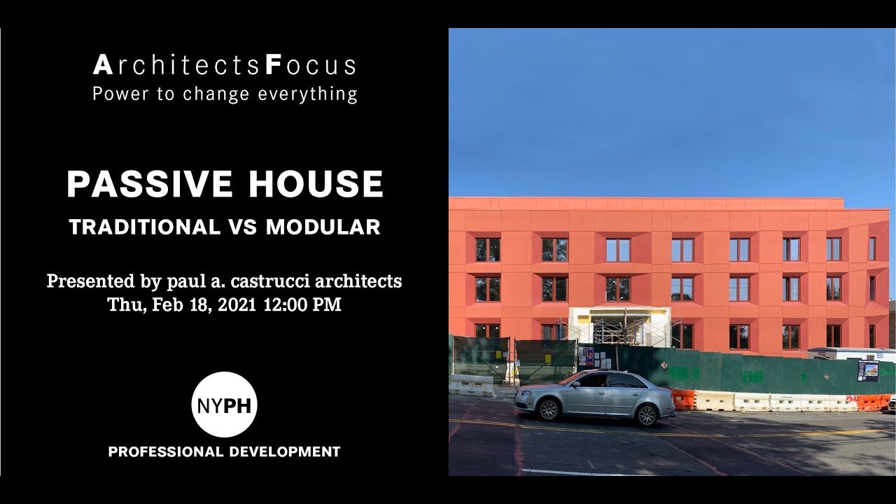 Architects Focus | Passive House Traditional vs Modular