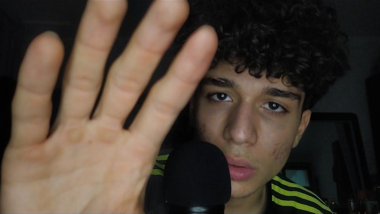 ASMR Mouth Sounds and Hand Movements