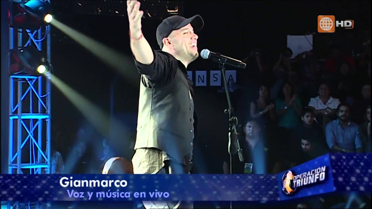 Gianmarco & Lucho Quequezana en Operación Triunfo Perú .wmv