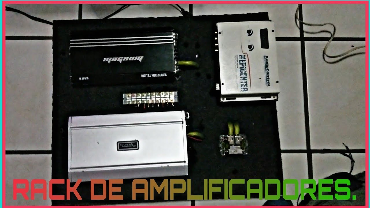 PANEL PARA AMPLIFICADORES DE MDF!!!