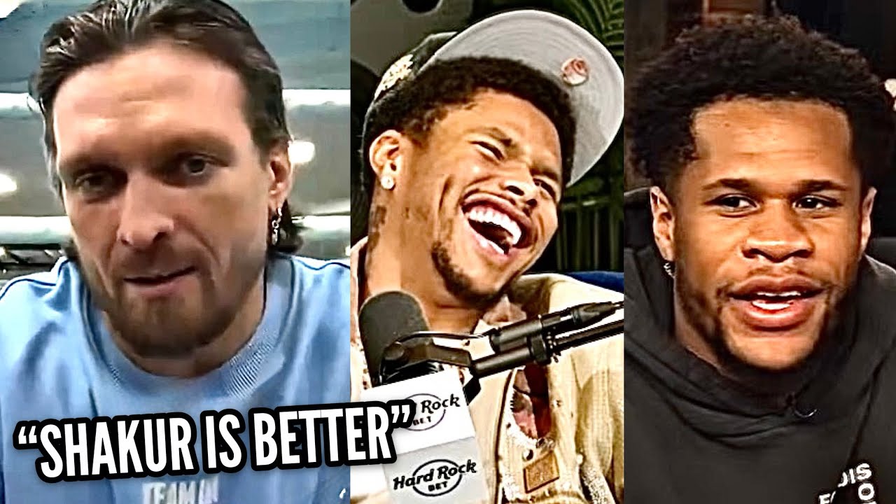 «Шакур лучше», — Александр Усик оскорбляет Девина Хейни в лицо | Толстяк Джо говорит, что теперь ...