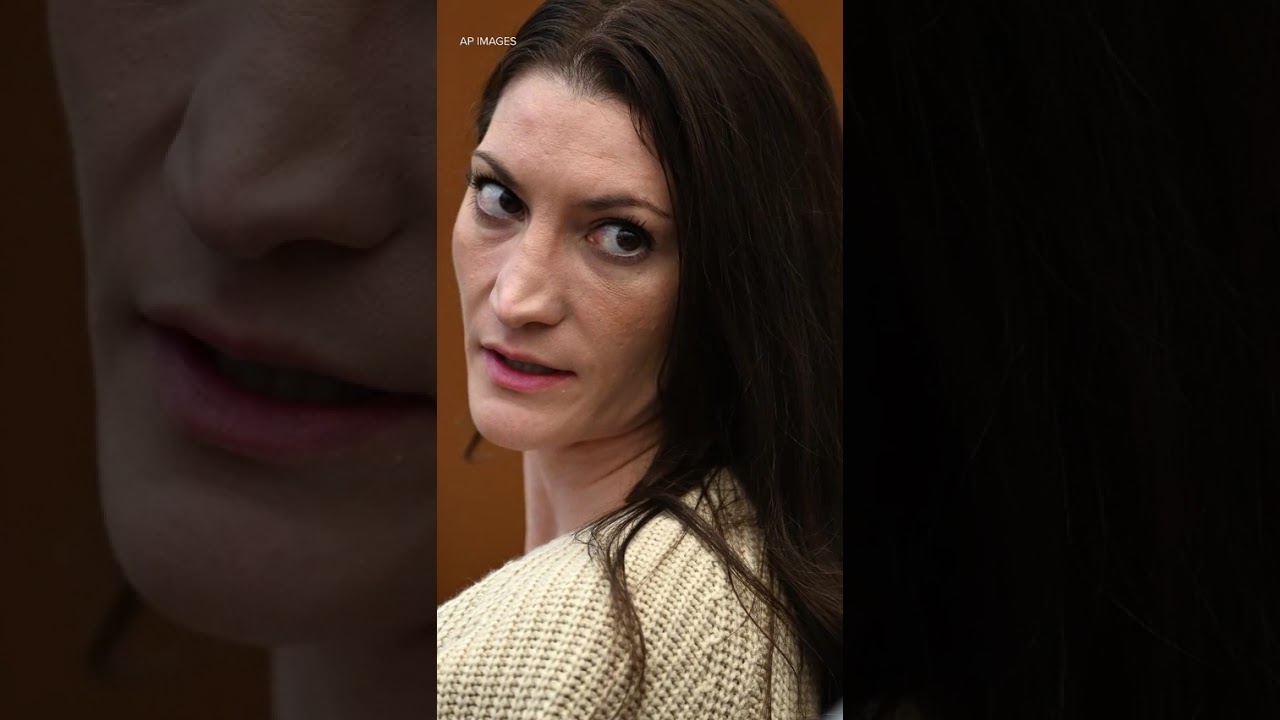 Women in pink rally in support of Lindsay Clancy who is on trial for killing 3 children
