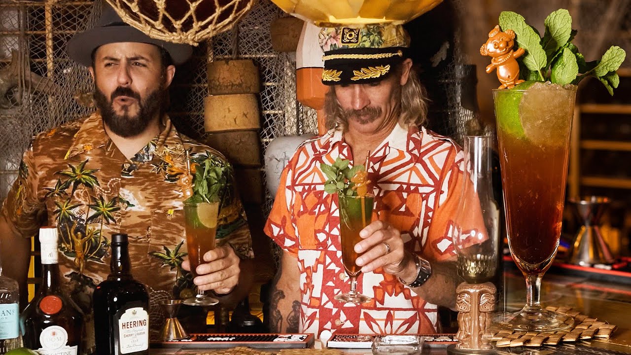 Home Tiki Bar Tour [The Raffle's Gin Sling]