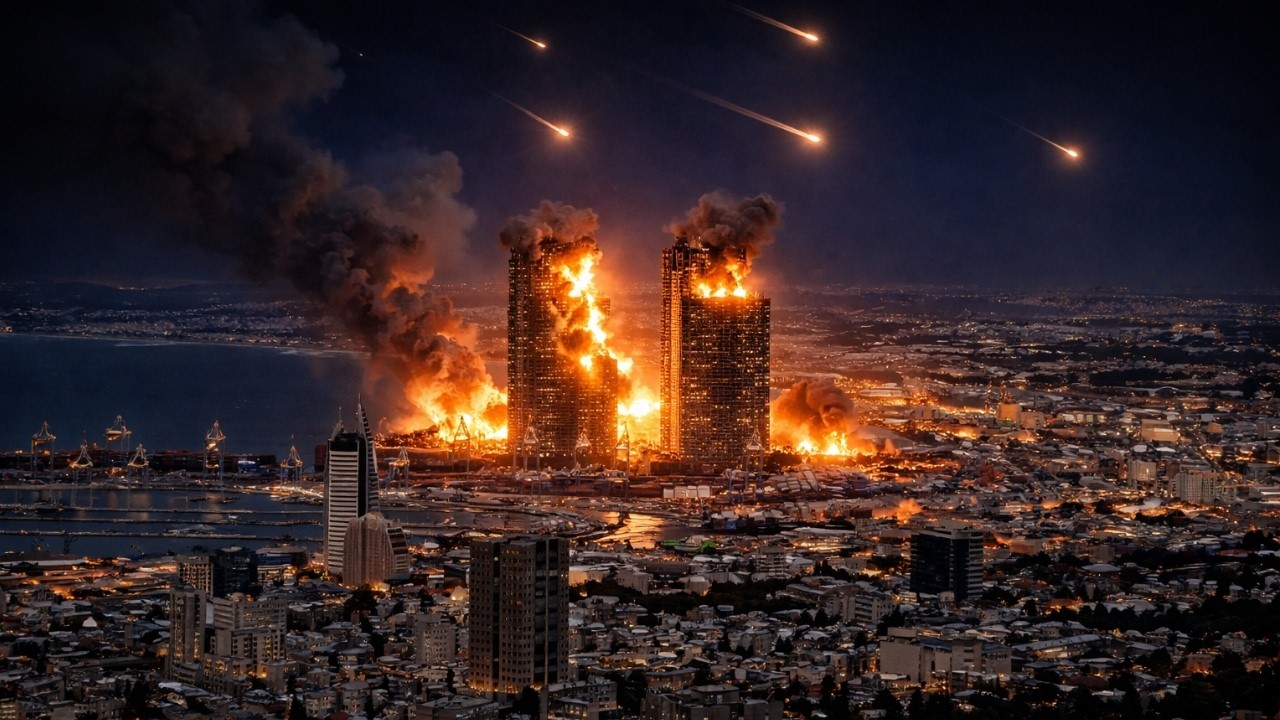 Иран только что атаковал Хайфу ракетой &laquo;Шахаб-3&raquo; &mdash; крупнейший израильский порт и оружейный завод ...
