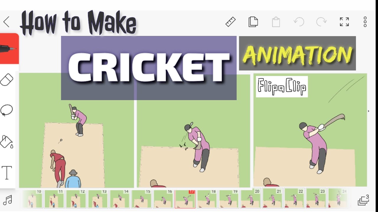 How to make CRICKET Animation in FlipaClip