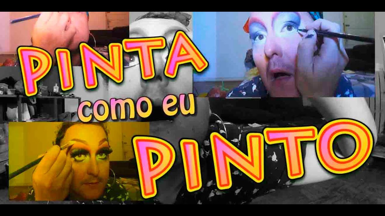 [Pinta como eu Pinto] - Tutorial de Maquiagem - Mina de Lyon