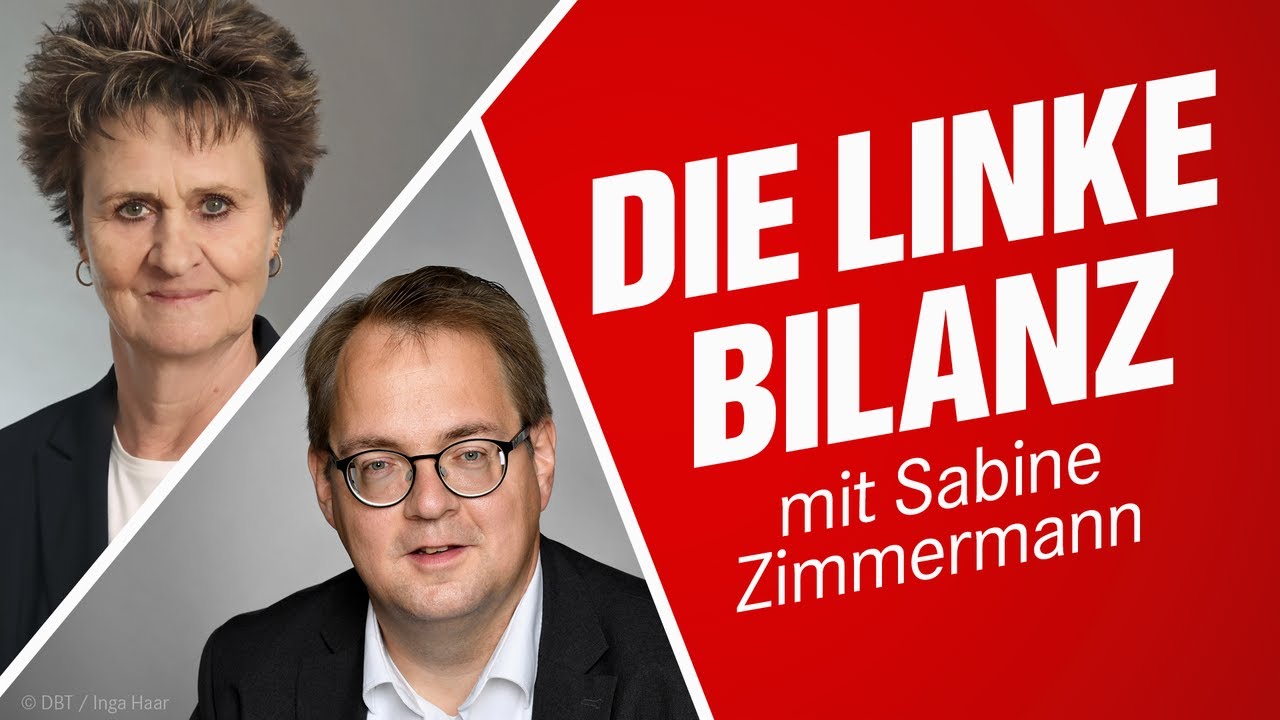 LINKE Bilanz: S&ouml;ren Pellmann spricht mit Sabine Zimmermann