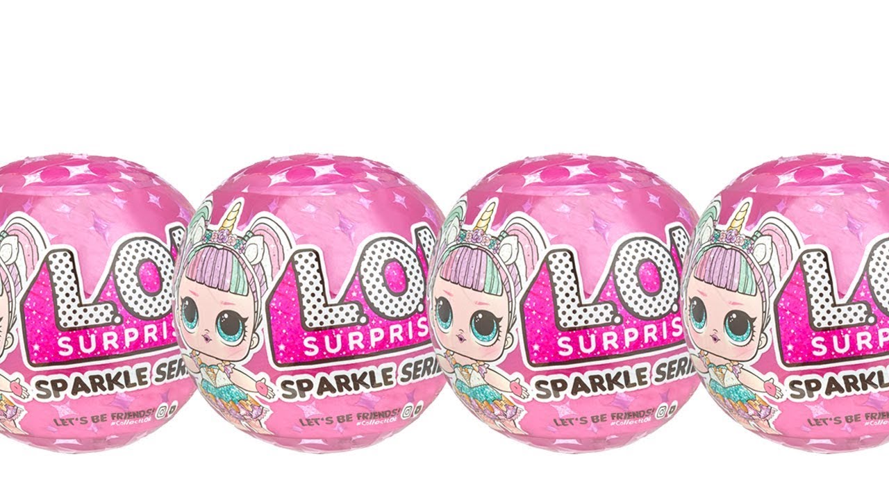 LOL Surprise Sparkle Series Blind Boxes Unboxing Toy Review