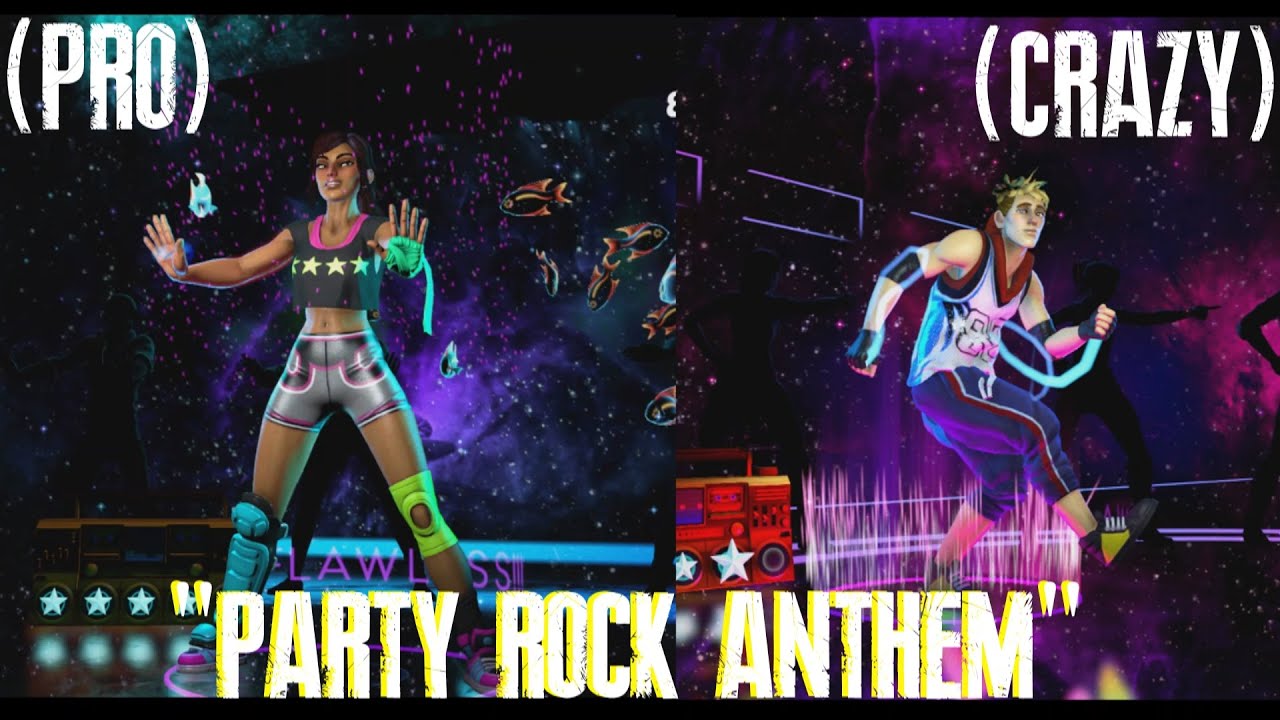 Dance Central Spotlight : "Party Rock Anthem" (Pro/Crazy) *Gold Stars*
