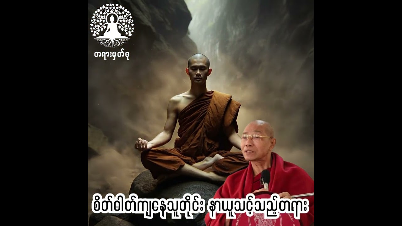 စိတ်တွေလေနေတယ် စိတ်ဓါတ်တွေကျနေတယ် စိတ်အနှောင့်အယှက်တွေဖြစ်နေတဲ့အခါတိုင်းမှာ နာယူသင့်တဲ့တရား