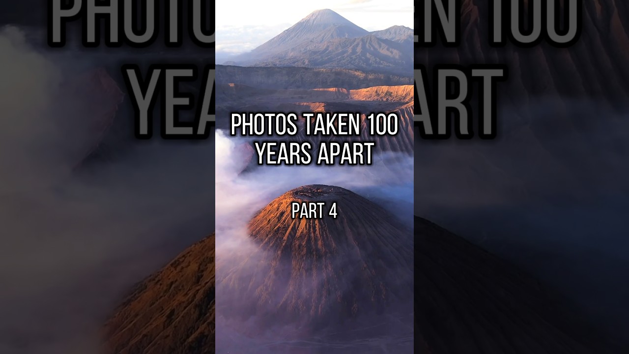 Photos Taken 100 Years Apart 😱