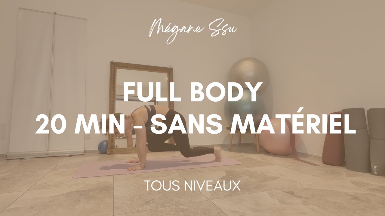 Full Body 💪 - 20 minutes - Sans matériel