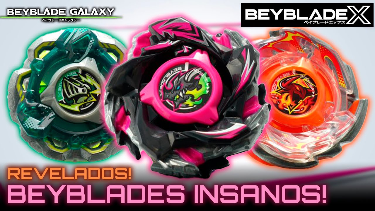 OS 3 NOVOS BEYBLADES X de março foram REVELADOS!