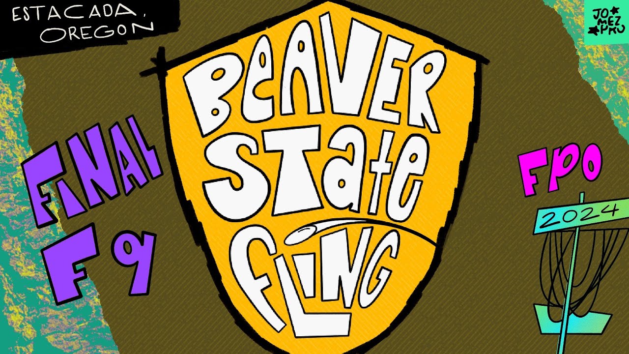 2024 Beaver State Fling | FPO FINALF9 | Handley, Scoggins, Ryan, Gannon | Jomez Disc Golf
