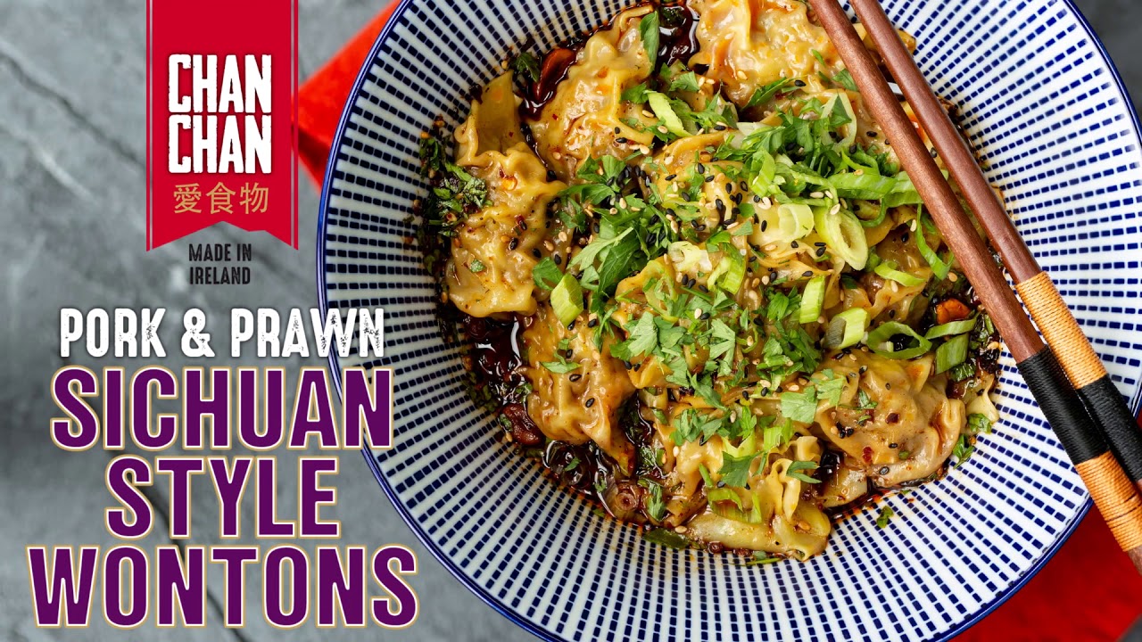 Pork & Prawn Sichuan Style Won Ton Dumplings
