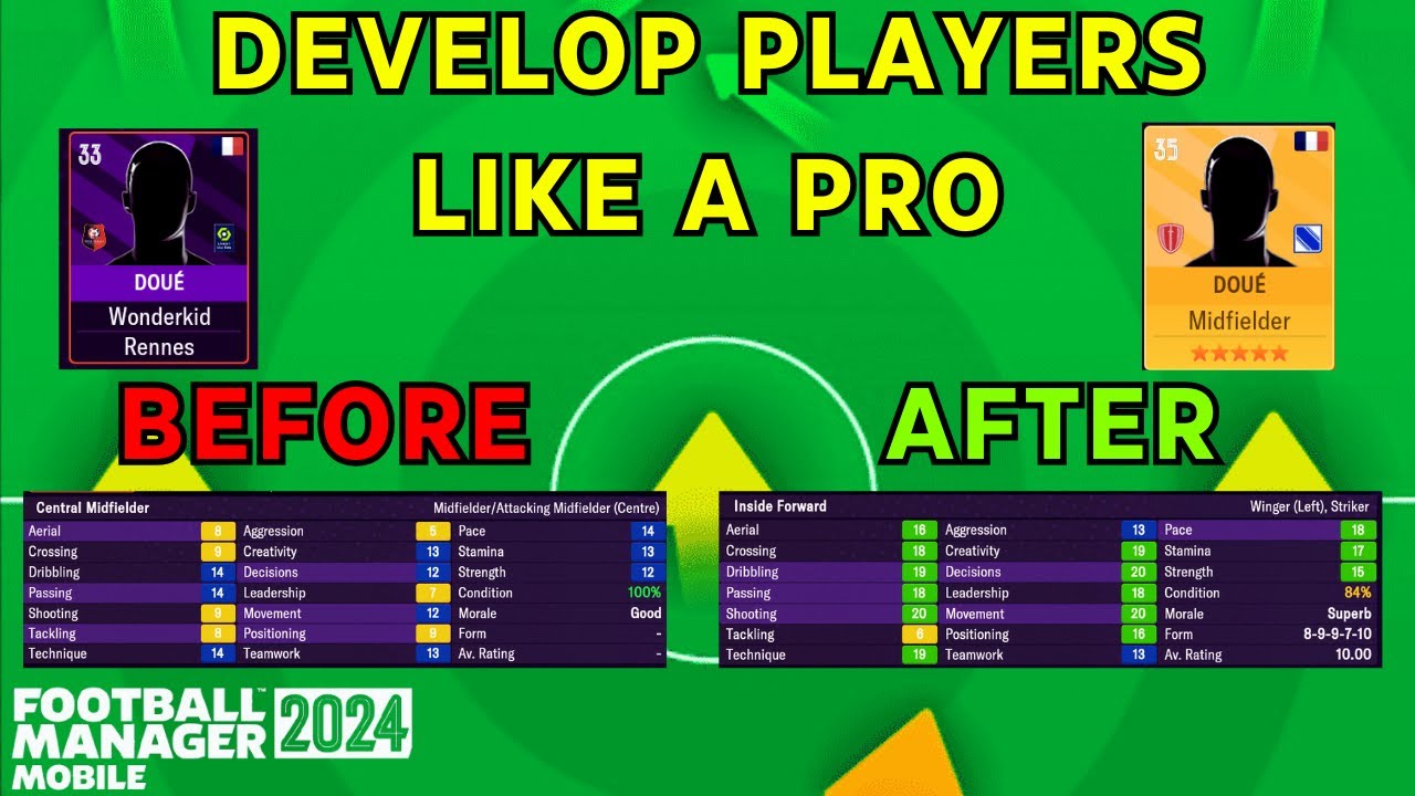 How to Turn a Wonderkid into a World-Class Player in FM24 Mobile