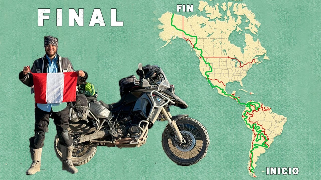 VIAJÉ en SOLITARIO por TODO el CONTINENTE AMERICANO durante 3 AÑOS (USHUAIA a ALASKA)