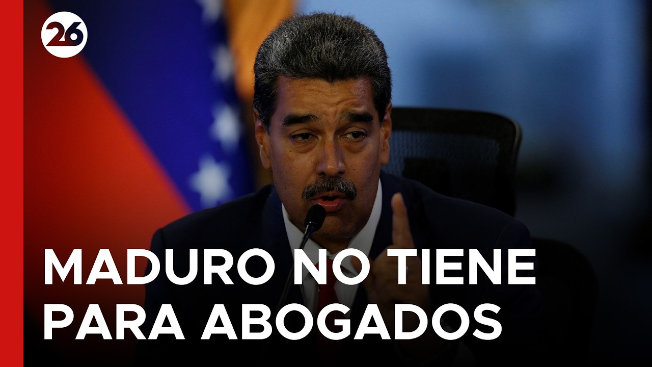 🇻🇪 MADURO SIN FONDOS | Su equipo legal pide liberar fondos de Venezuela para costear su defensa