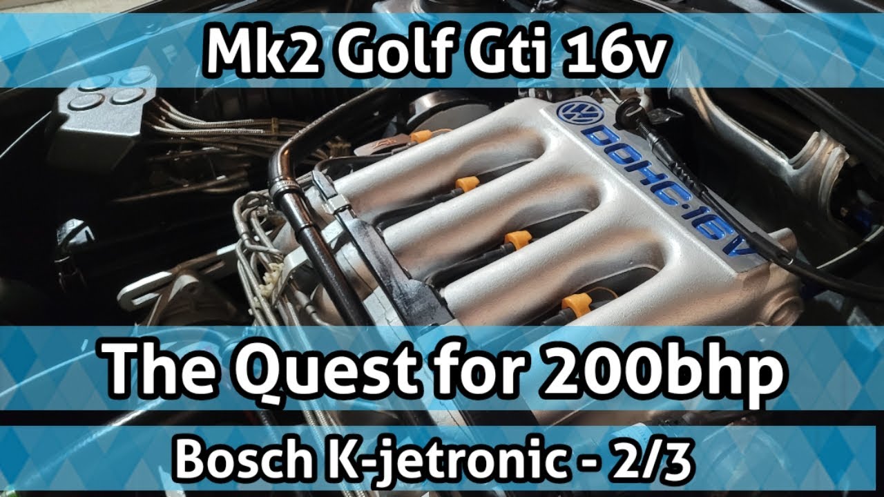Mk2 Golf Gti 16v - The Quest for 200bhp 2/3