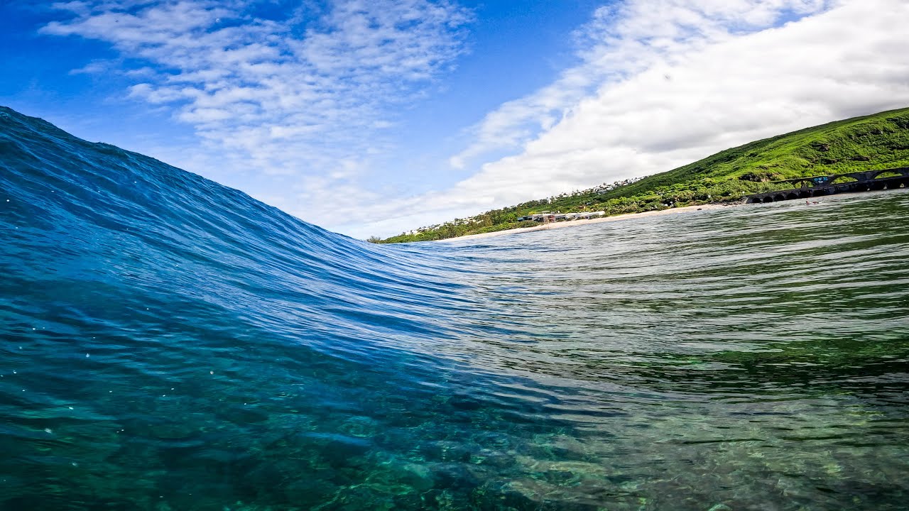 POV BODYBOARD - FUN SMALL WAVES AT LOCAL REEF BREAK